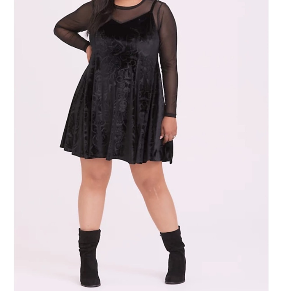 TORRID THE NIGHTMARE BEFORE CHRISTMAS DRESS